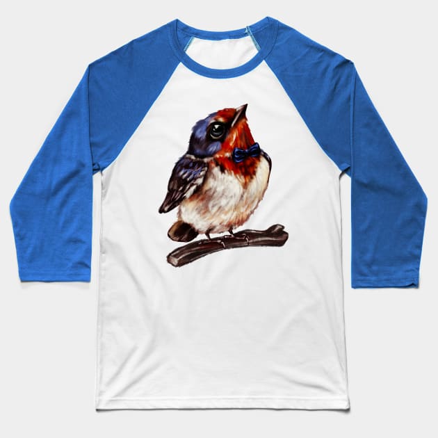 baby bird Baseball T-Shirt by EEVLADA